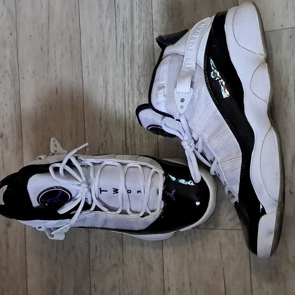 Nike Men Air Jordan 6 Concord Size 10 Basketball Athletic Athleisure Activewear - Picture 3 of 8